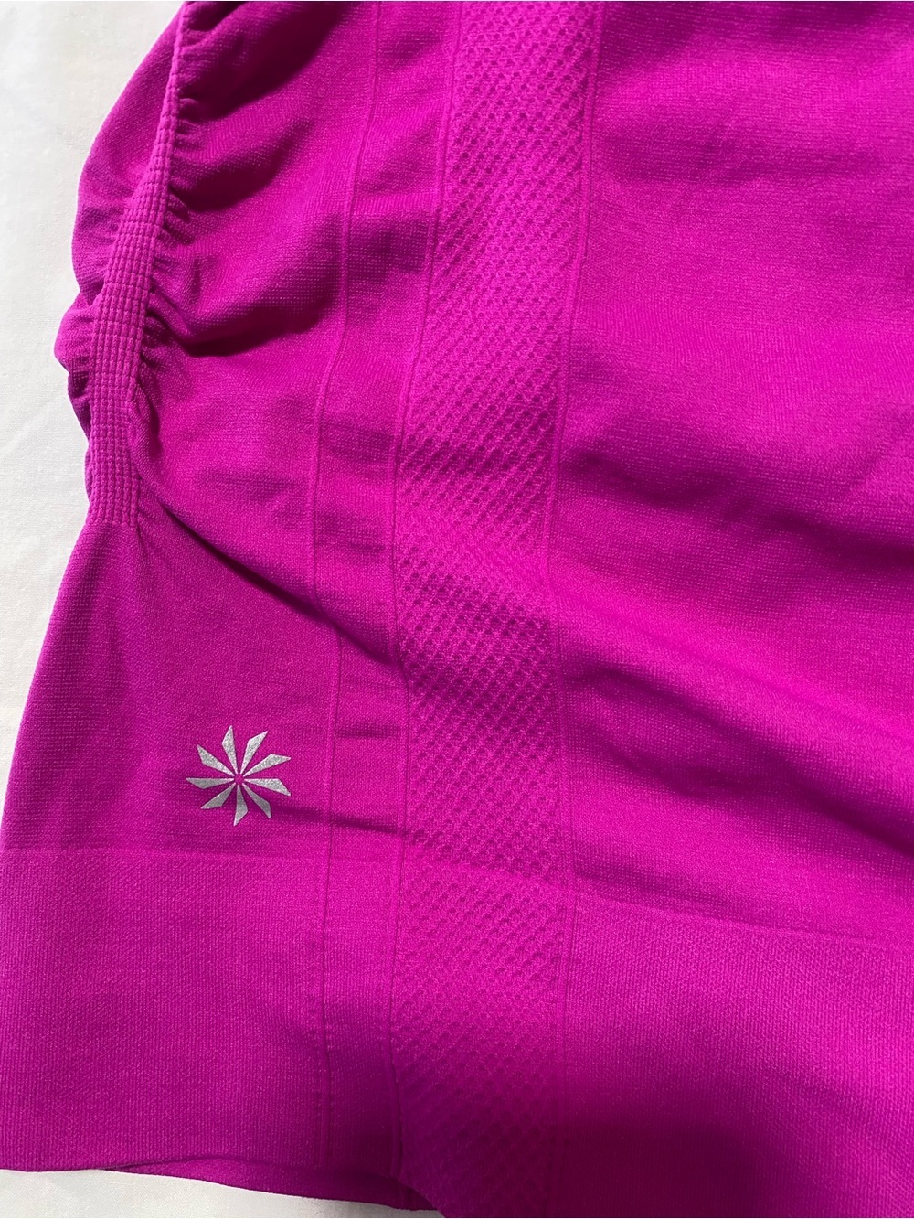 Athleta Fuchsia Racerback Performance Tank - Picture 2 of 7